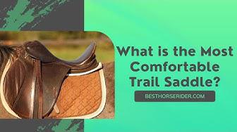 'Video thumbnail for What is the Most Comfortable Trail Saddle?'