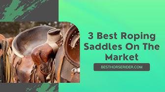 'Video thumbnail for 3 Best Roping Saddles On The Market'