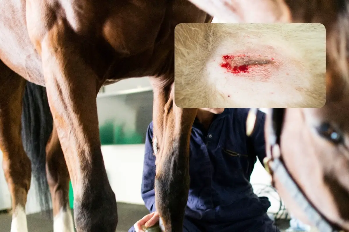 How To Treat An Open Wound On A Horse